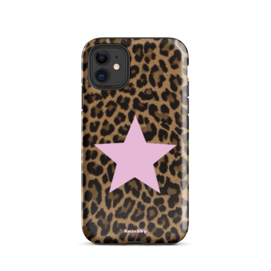 Leopard Print 2000s Mcbling Aesthetic Case For iPhone - kasebby