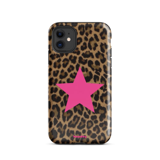 Leopard Print 2000s Mcbling Aesthetic Case For iPhone - kasebby