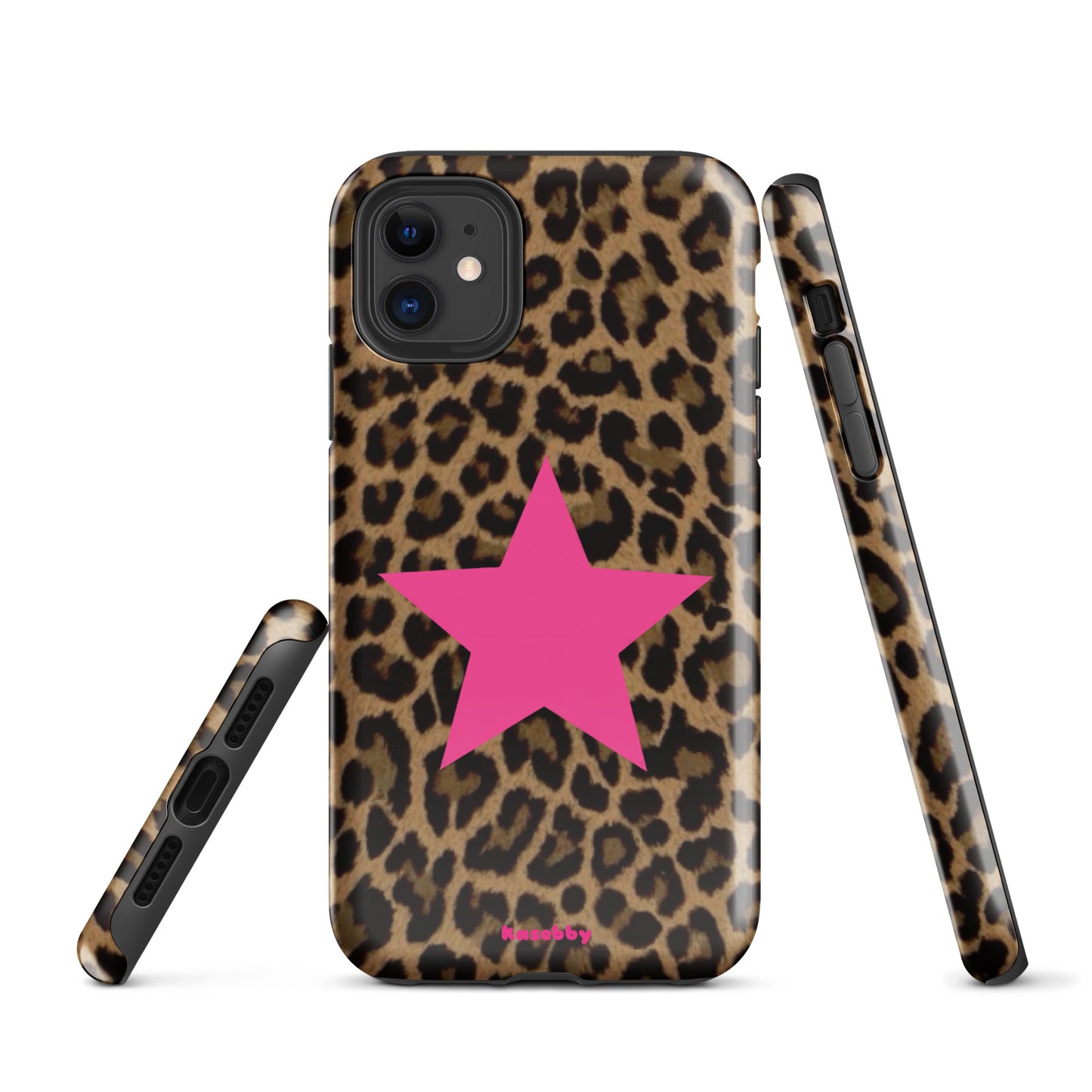 Leopard Print 2000s Mcbling Aesthetic Case For iPhone - kasebby
