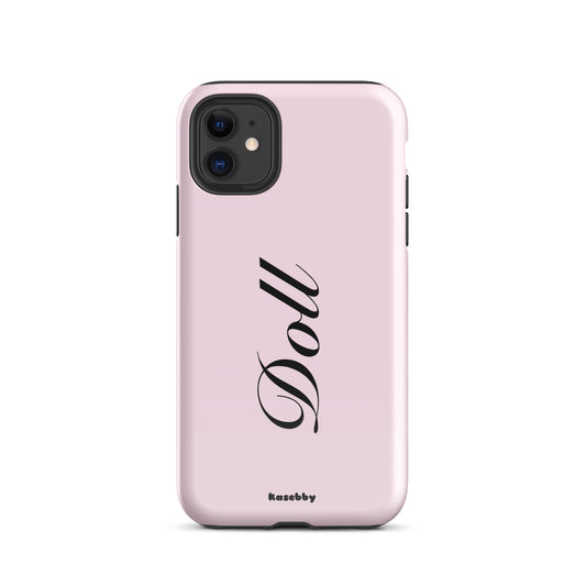 Pink Cute Coquette Doll Aesthetic Phone Case - kasebby