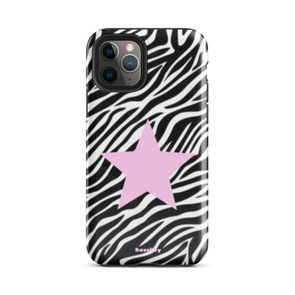 Zebra Print 2000s Mcbling Aesthetic Case For iPhone - kasebby