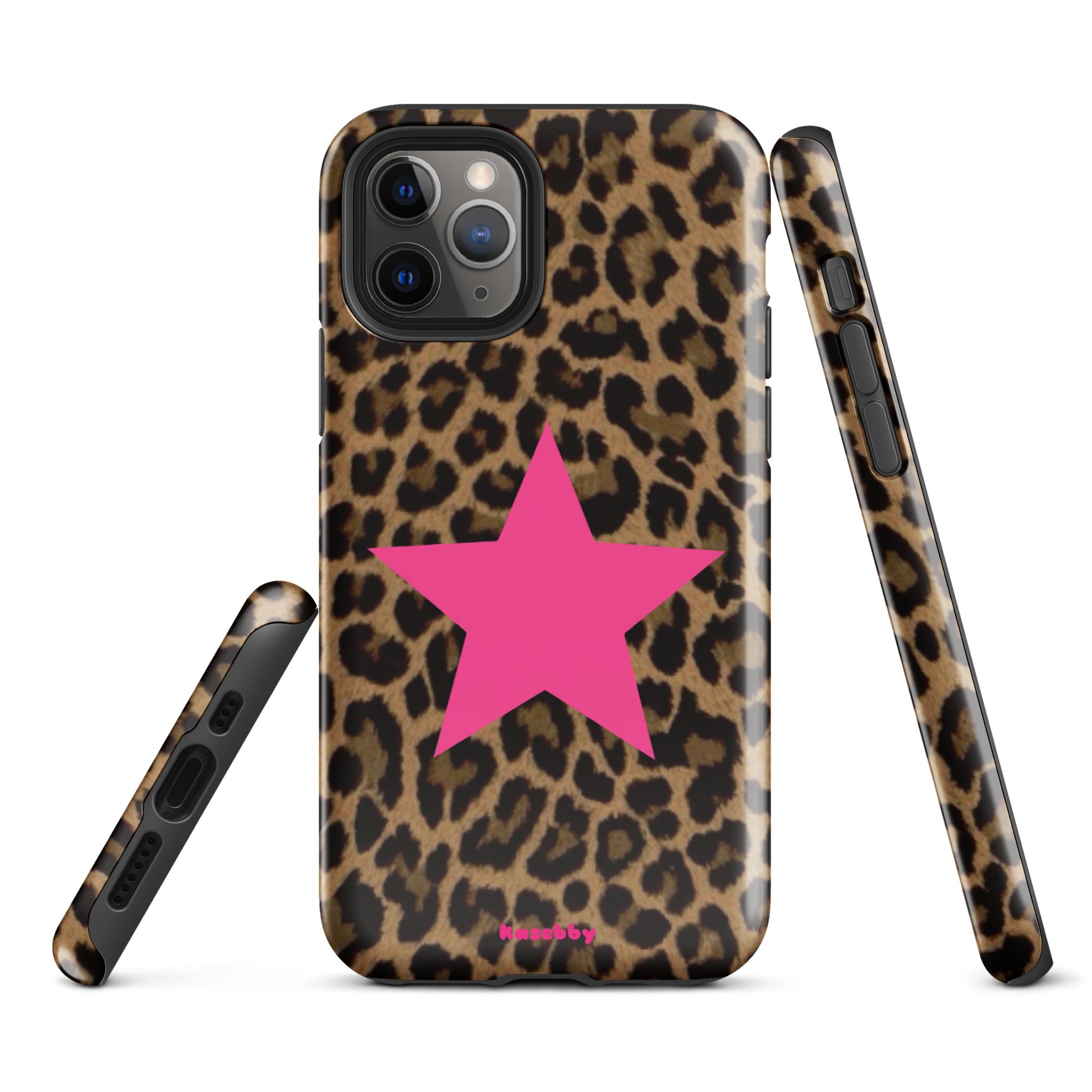 Leopard Print 2000s Mcbling Aesthetic Case For iPhone - kasebby