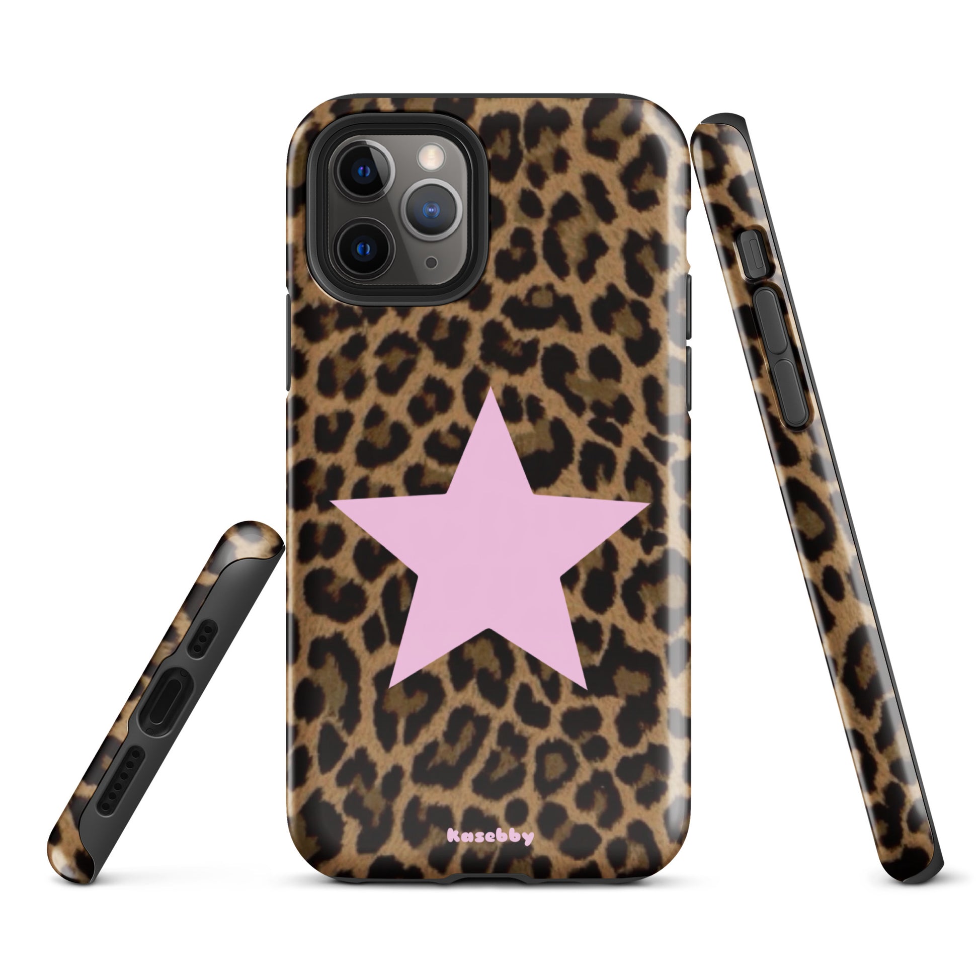 Leopard Print 2000s Mcbling Aesthetic Case For iPhone - kasebby