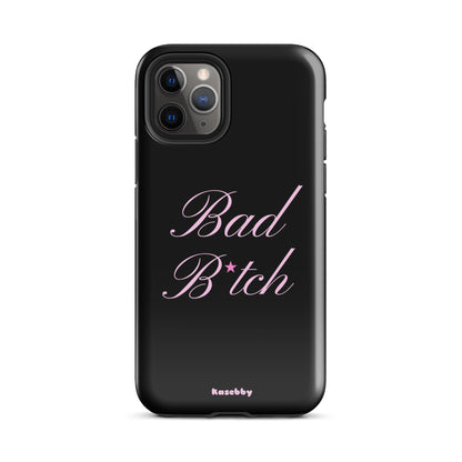 Pink and Black Baddie Aesthetic Phone Case – Cute Y2K Protective Cover for iPhone