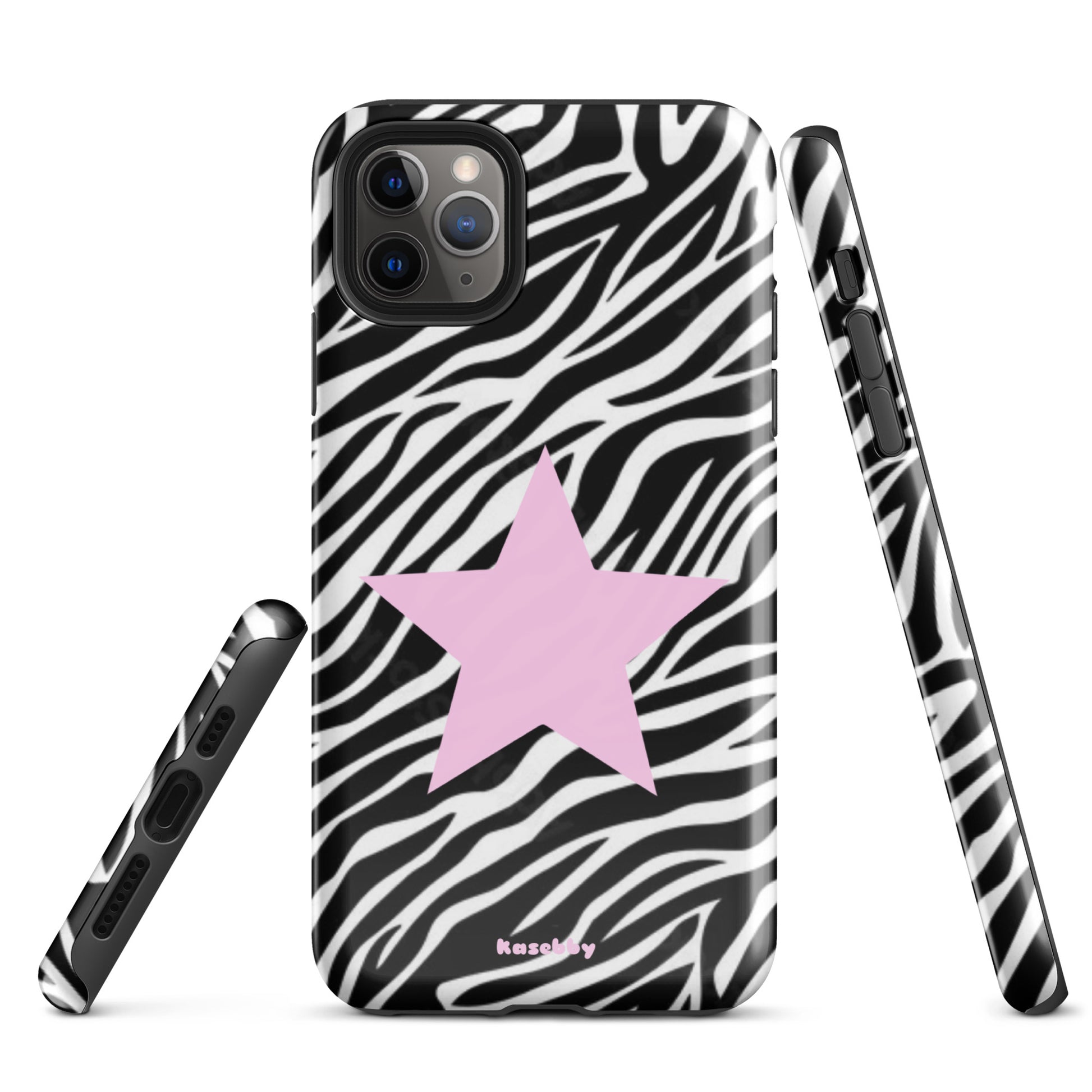 Zebra Print 2000s Mcbling Aesthetic Case For iPhone - kasebby