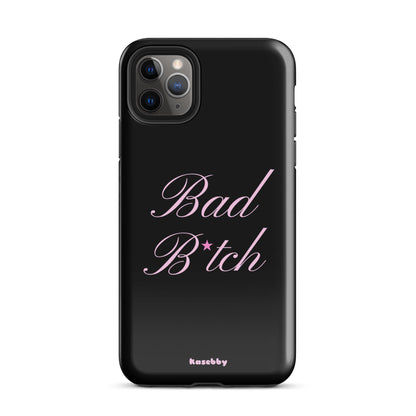 Pink and Black Baddie Aesthetic Phone Case – Cute Y2K Protective Cover for iPhone