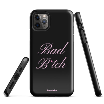 Pink and Black Baddie Phone Case - kasebby