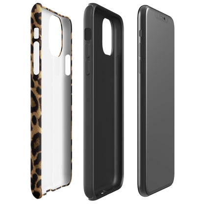 Leopard Print 2000s Mcbling Aesthetic Case For iPhone - kasebby