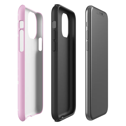 Pink and White Y2K Aesthetic Butterfly Swirl Phone Case - kasebby