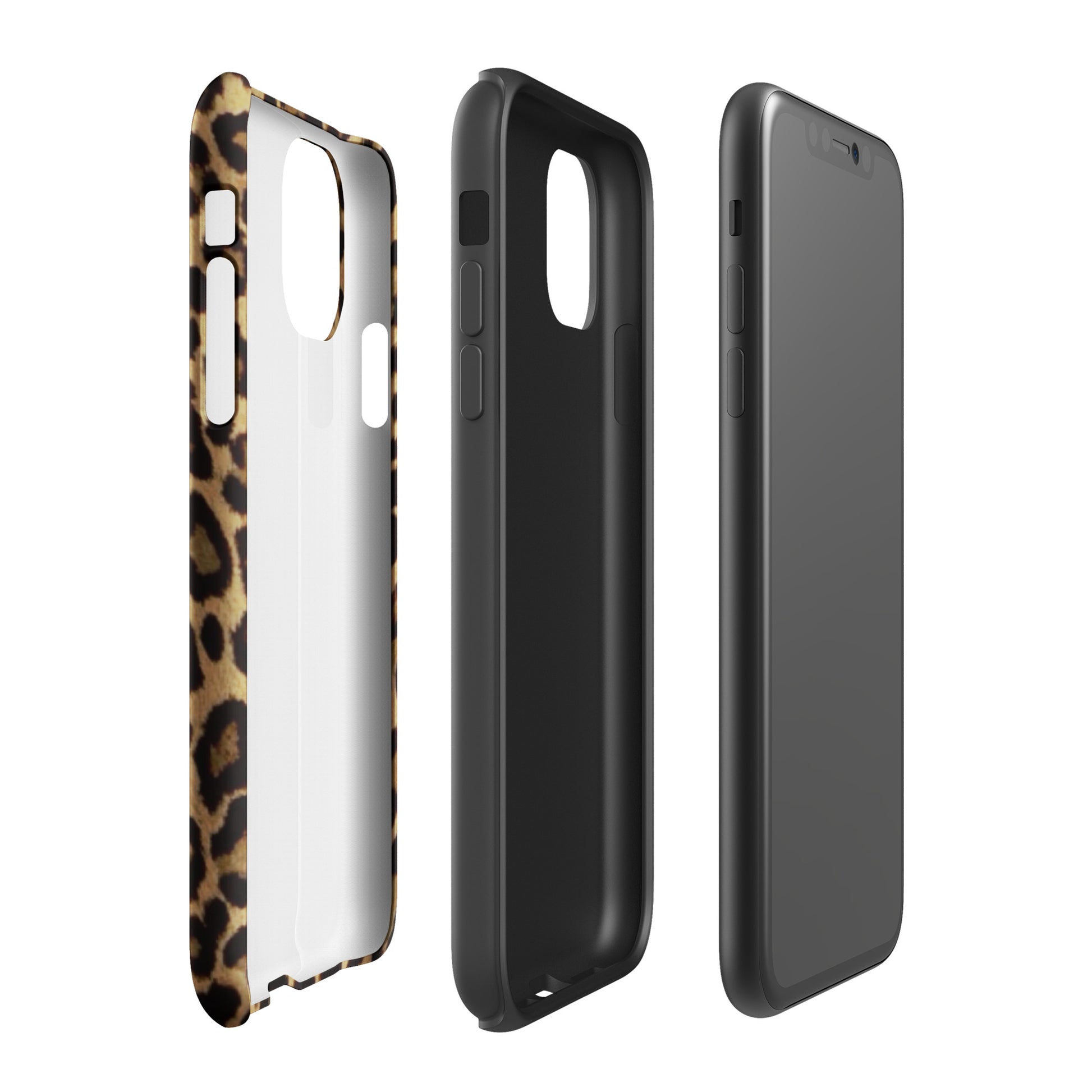 Leopard Print 2000s Mcbling Aesthetic Case For iPhone - kasebby