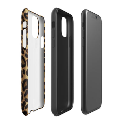 Leopard Print 2000s Mcbling Aesthetic Case For iPhone - kasebby