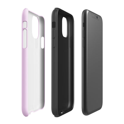 Pink Heart Phone Case – Dual Layer TPU + Polycarbonate Shockproof