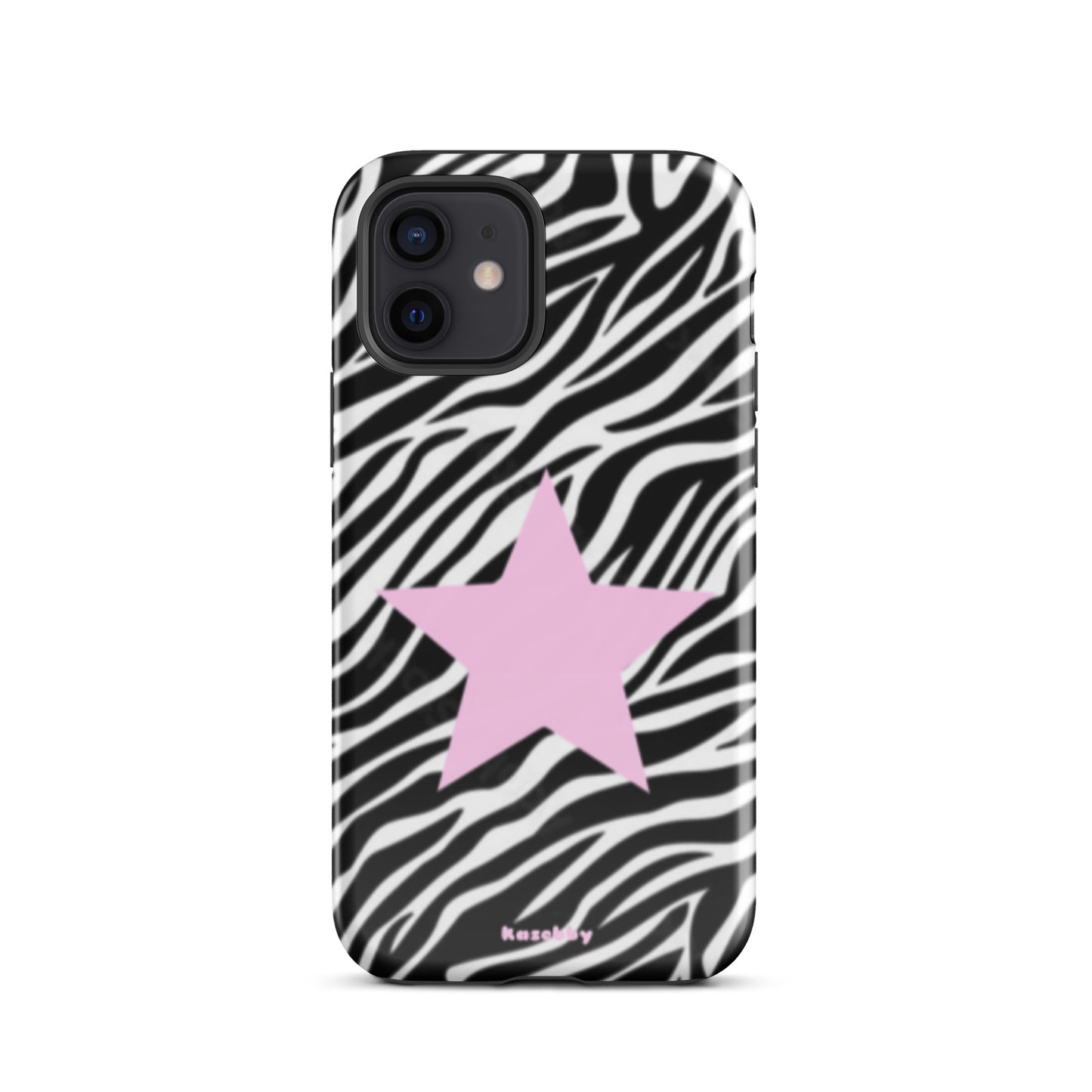 Zebra Print 2000s Mcbling Aesthetic Case For iPhone - kasebby