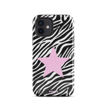 Zebra Print 2000s Mcbling Aesthetic Case For iPhone - kasebby