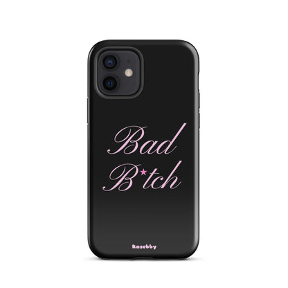 Pink and Black Baddie Aesthetic Phone Case – Cute Y2K Protective Cover for iPhone