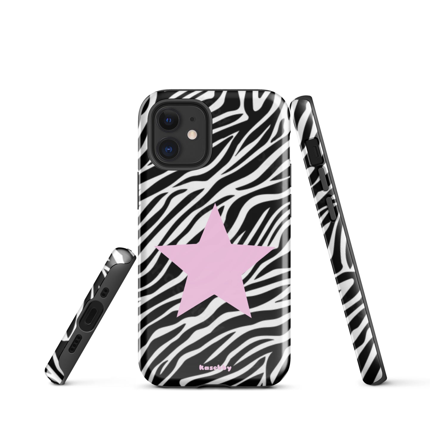 Zebra Print 2000s Mcbling Aesthetic Case For iPhone - kasebby