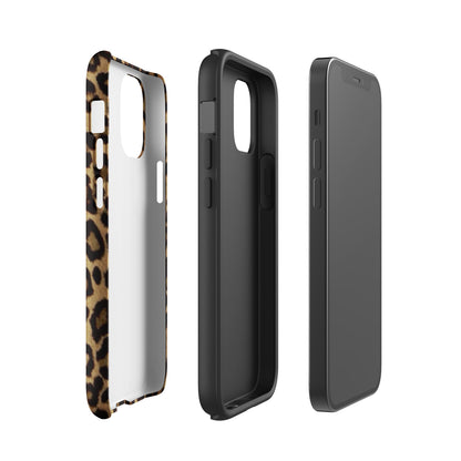 Leopard Print 2000s Mcbling Aesthetic Case For iPhone - kasebby