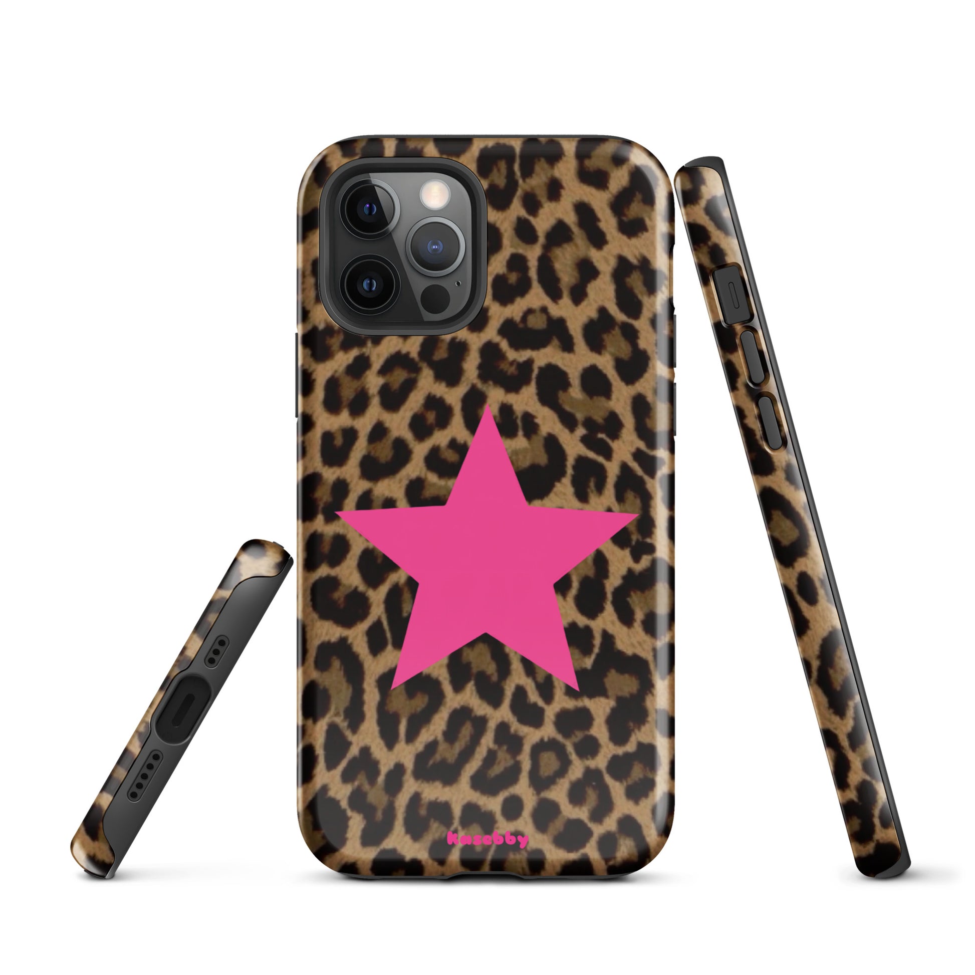 Leopard Print 2000s Mcbling Aesthetic Case For iPhone - kasebby