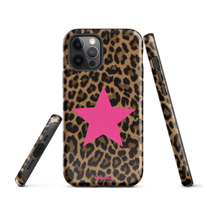 Leopard Print 2000s Mcbling Aesthetic Case For iPhone - kasebby