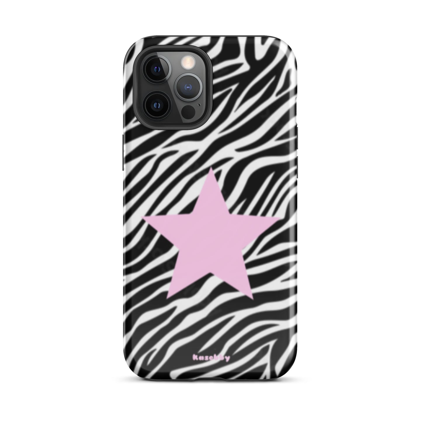 Zebra Print 2000s Mcbling Aesthetic Case For iPhone - kasebby