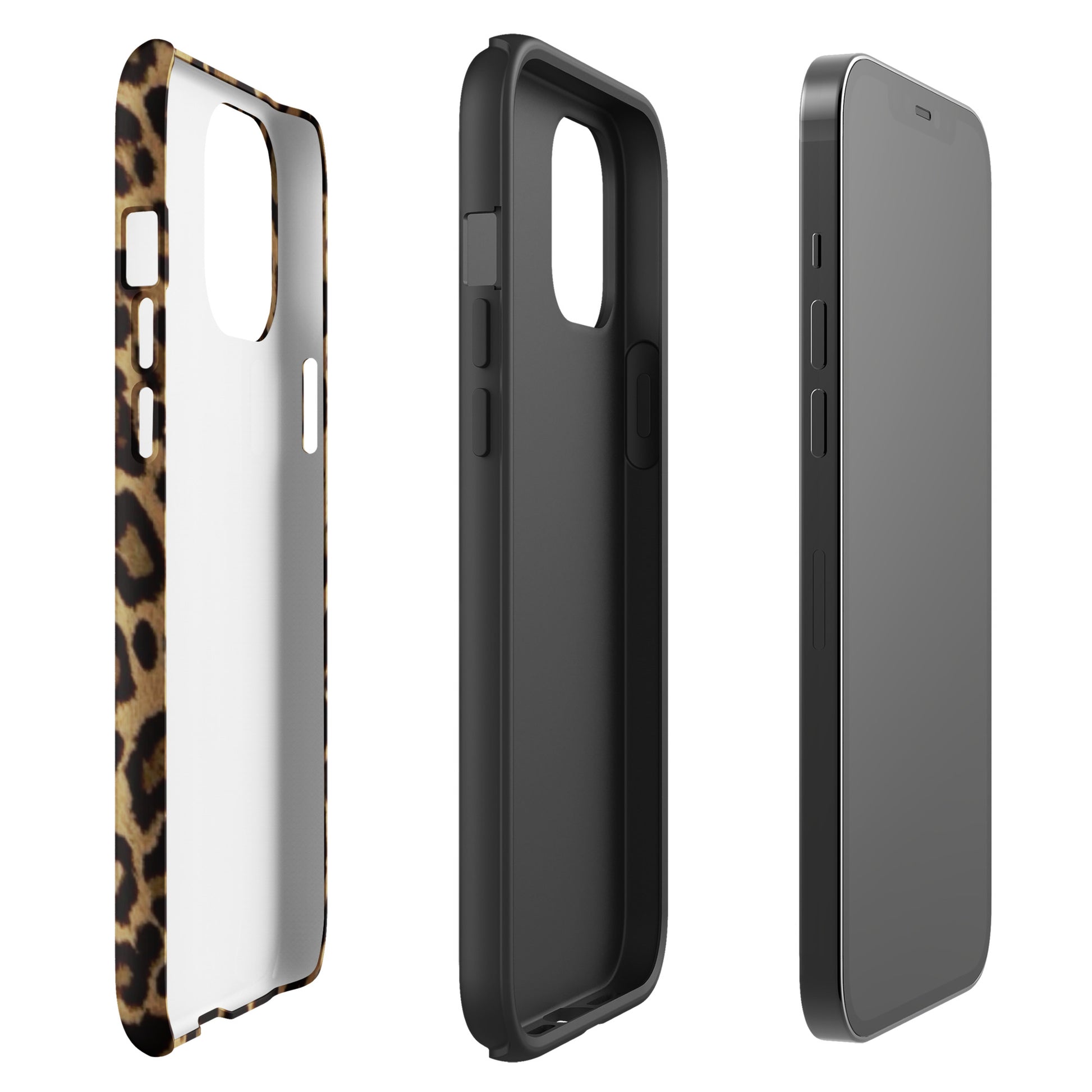 Leopard Print 2000s Mcbling Aesthetic Case For iPhone - kasebby