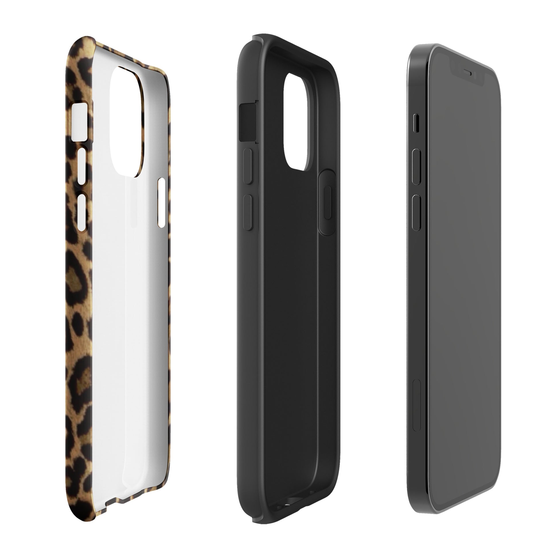 Leopard Print 2000s Mcbling Aesthetic Case For iPhone - kasebby
