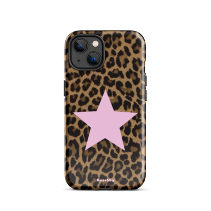 Leopard Print 2000s Mcbling Aesthetic Case For iPhone - kasebby
