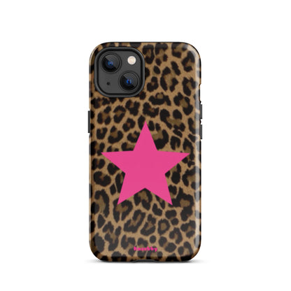 Leopard Print 2000s Mcbling Aesthetic Case For iPhone - kasebby