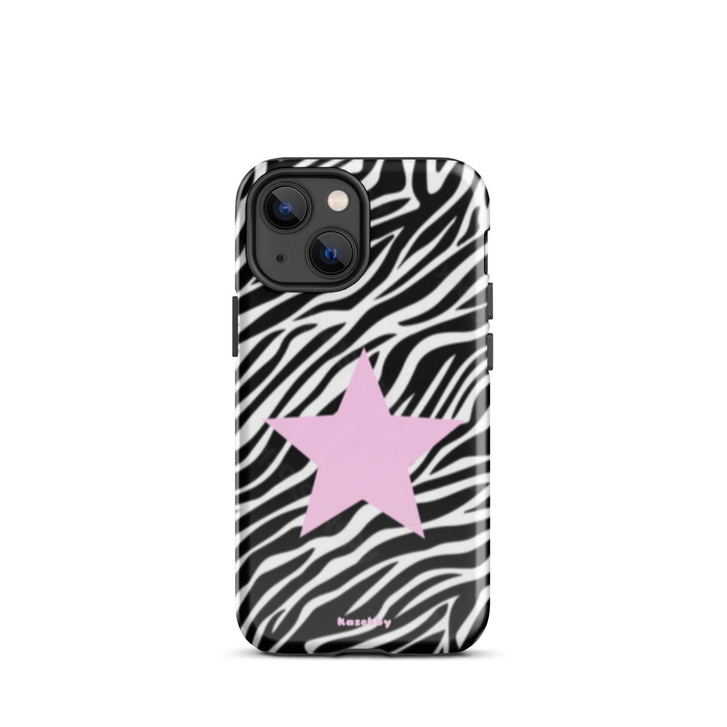 Zebra Print 2000s Mcbling Aesthetic Case For iPhone - kasebby