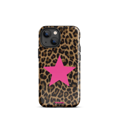 Leopard Print 2000s Mcbling Aesthetic Case For iPhone - kasebby