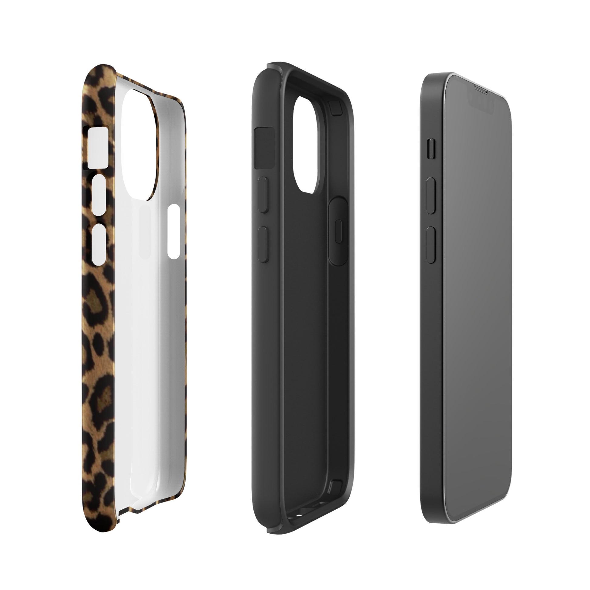 Leopard Print 2000s Mcbling Aesthetic Case For iPhone - kasebby
