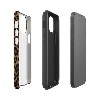 Leopard Print 2000s Mcbling Aesthetic Case For iPhone - kasebby
