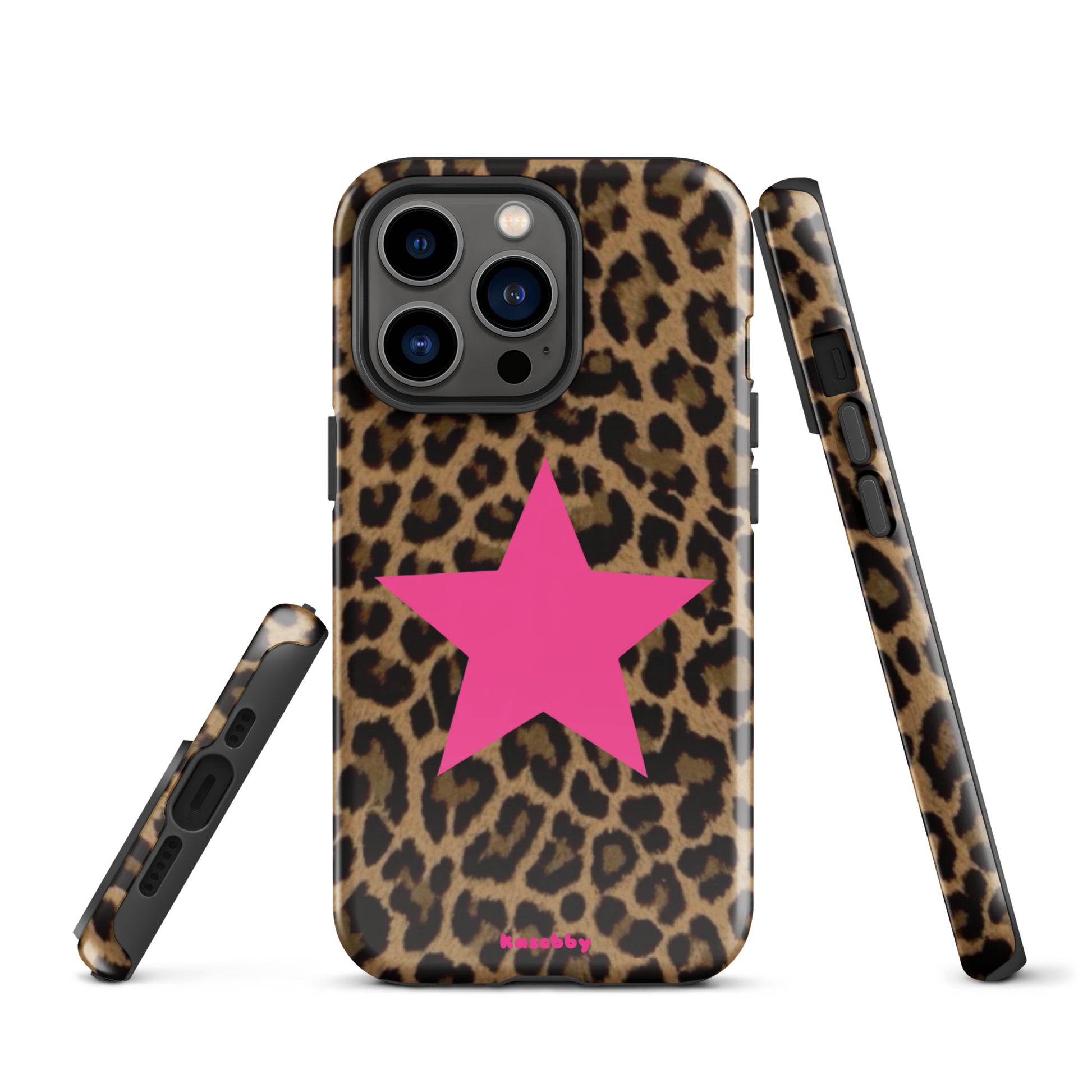 Leopard Print 2000s Mcbling Aesthetic Case For iPhone - kasebby