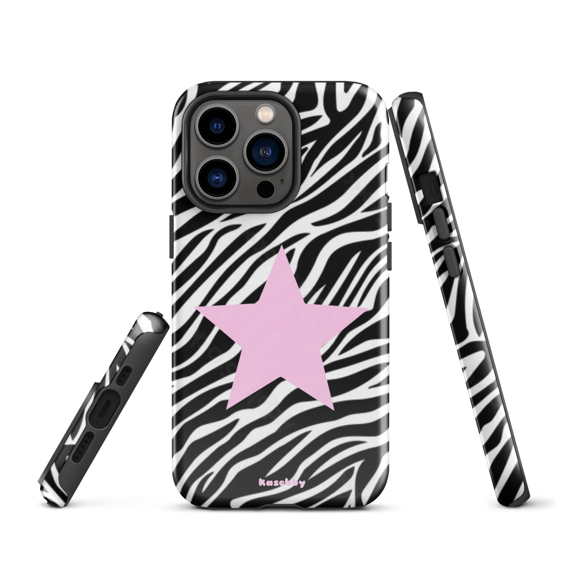Zebra Print 2000s Mcbling Aesthetic Case For iPhone - kasebby