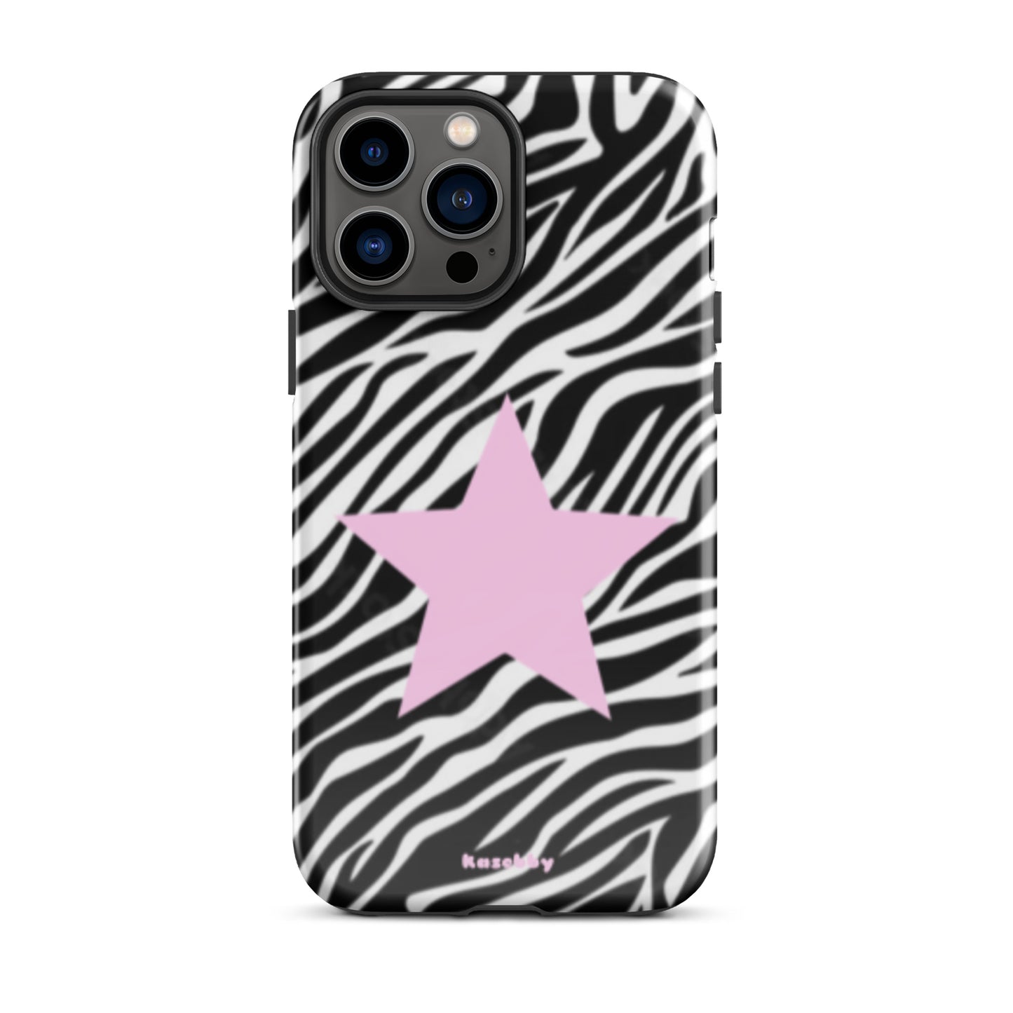 Zebra Print 2000s Mcbling Aesthetic Case For iPhone - kasebby
