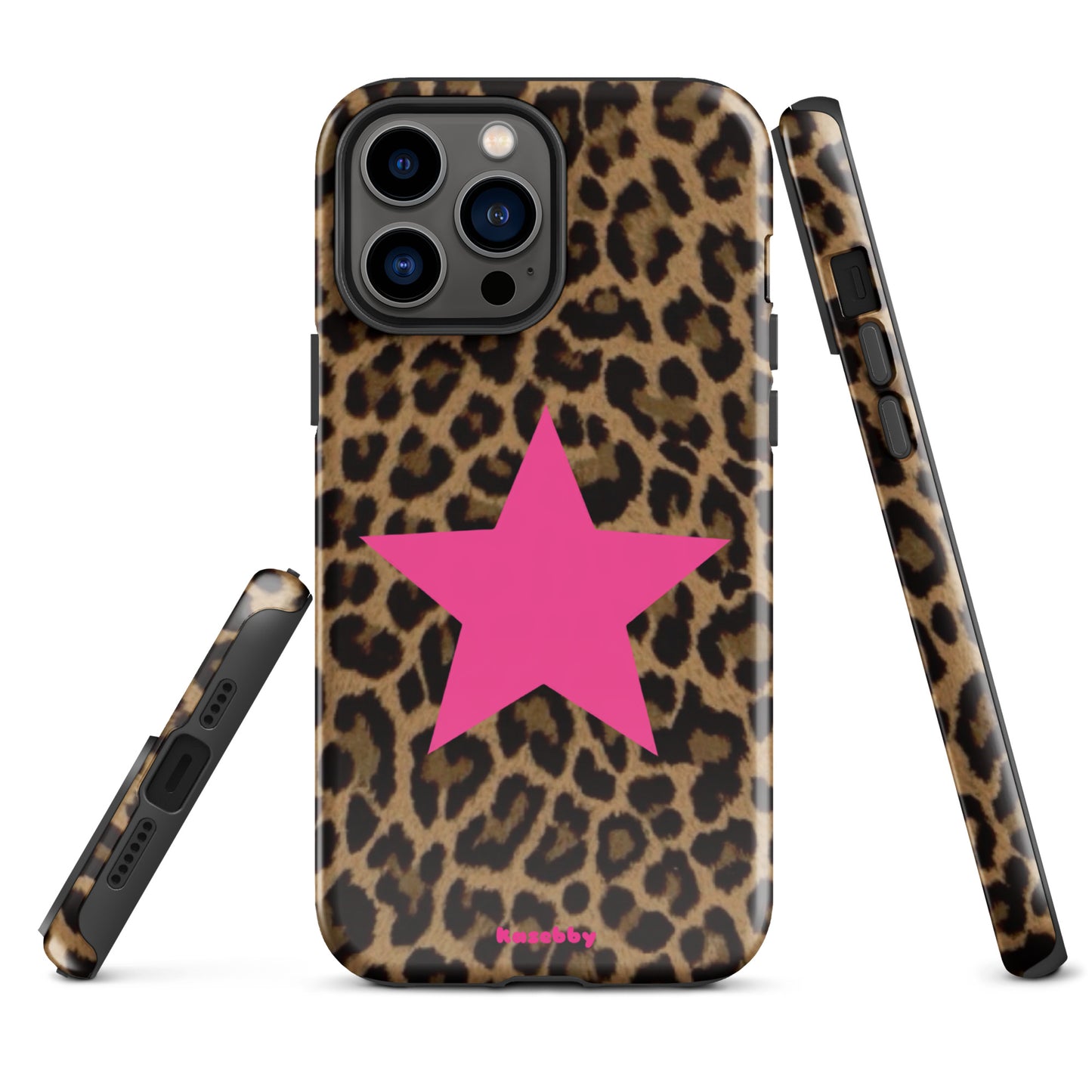Leopard Print 2000s Mcbling Aesthetic Case For iPhone - kasebby