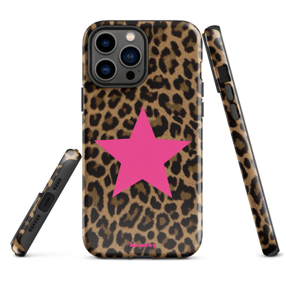 Leopard Print 2000s Mcbling Aesthetic Case For iPhone - kasebby