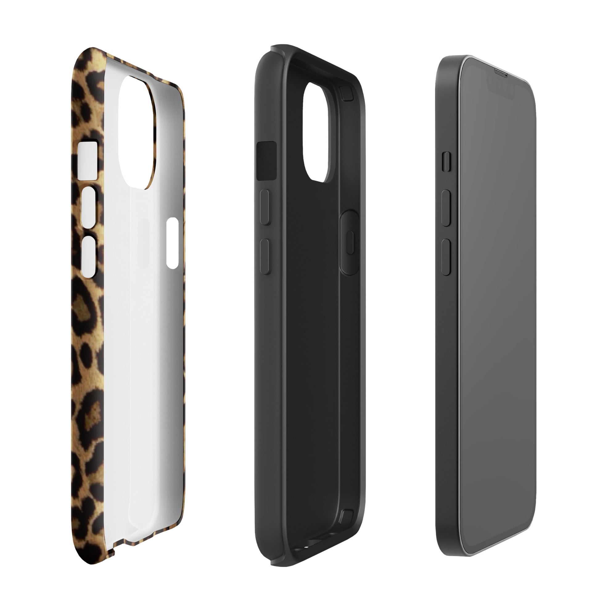 Leopard Print 2000s Mcbling Aesthetic Case For iPhone - kasebby