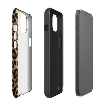 Leopard Print 2000s Mcbling Aesthetic Case For iPhone - kasebby