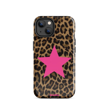 Leopard Print 2000s Mcbling Aesthetic Case For iPhone - kasebby