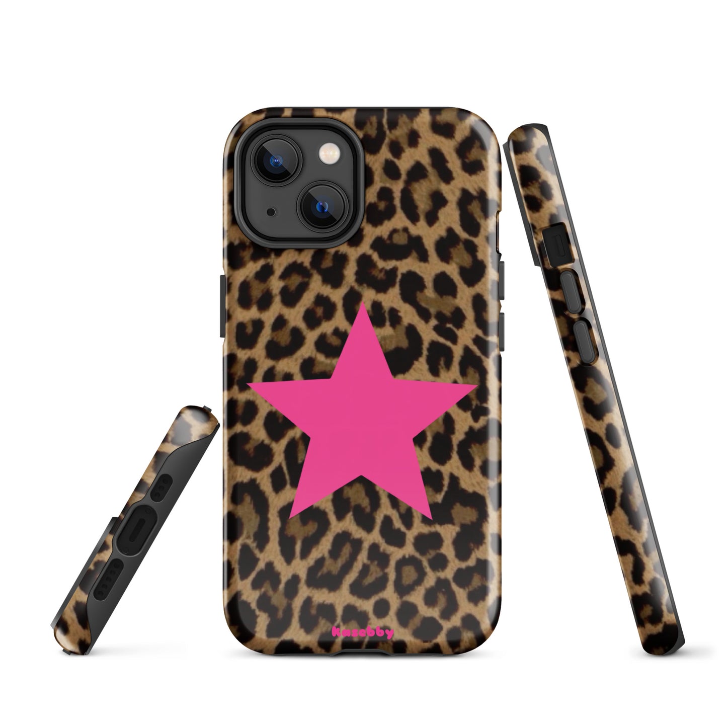Leopard Print 2000s Mcbling Aesthetic Case For iPhone - kasebby