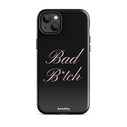 Pink and Black Baddie Aesthetic Phone Case – Cute Y2K Protective Cover for iPhone