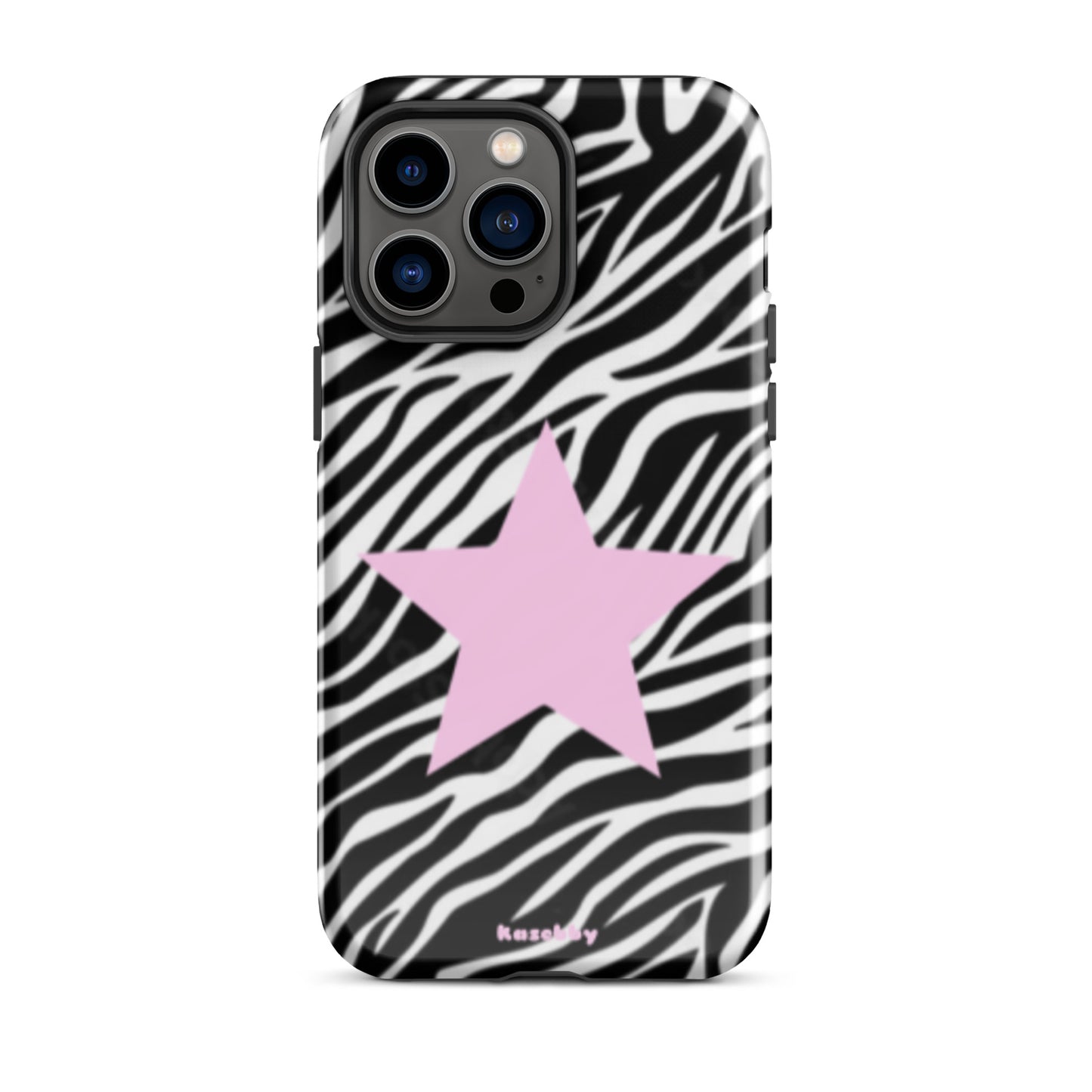 Zebra Print 2000s Mcbling Aesthetic Case For iPhone - kasebby