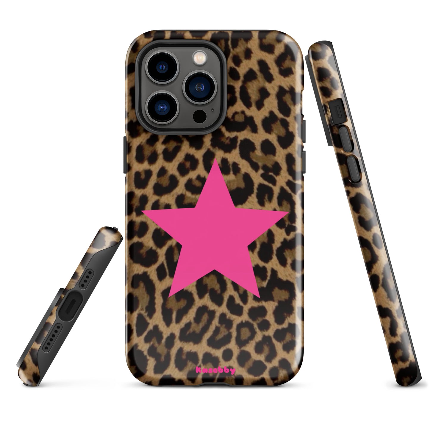 Leopard Print 2000s Mcbling Aesthetic Case For iPhone - kasebby