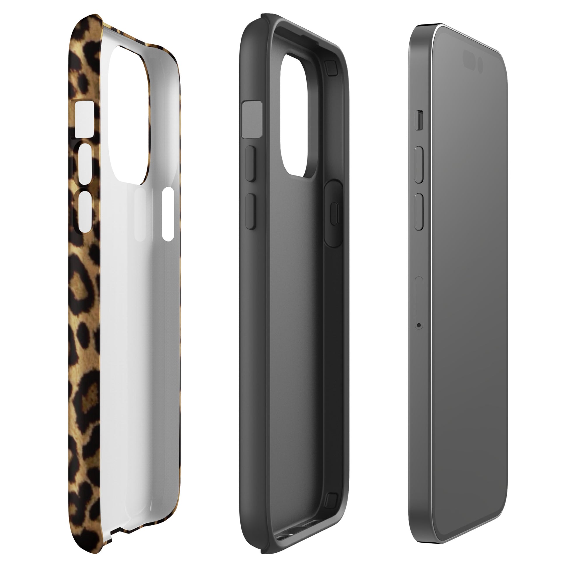 Leopard Print 2000s Mcbling Aesthetic Case For iPhone - kasebby