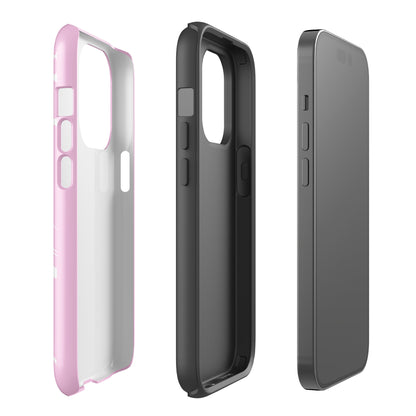 Pink and White Y2K Aesthetic Butterfly Swirl Phone Case - kasebby