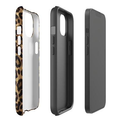 Leopard Print 2000s Mcbling Aesthetic Case For iPhone - kasebby