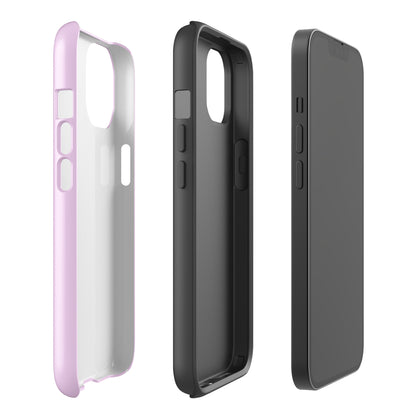 Pink Heart Phone Case – Dual Layer TPU + Polycarbonate Shockproof