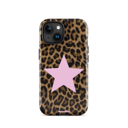 Leopard Print 2000s Mcbling Aesthetic Case For iPhone - kasebby
