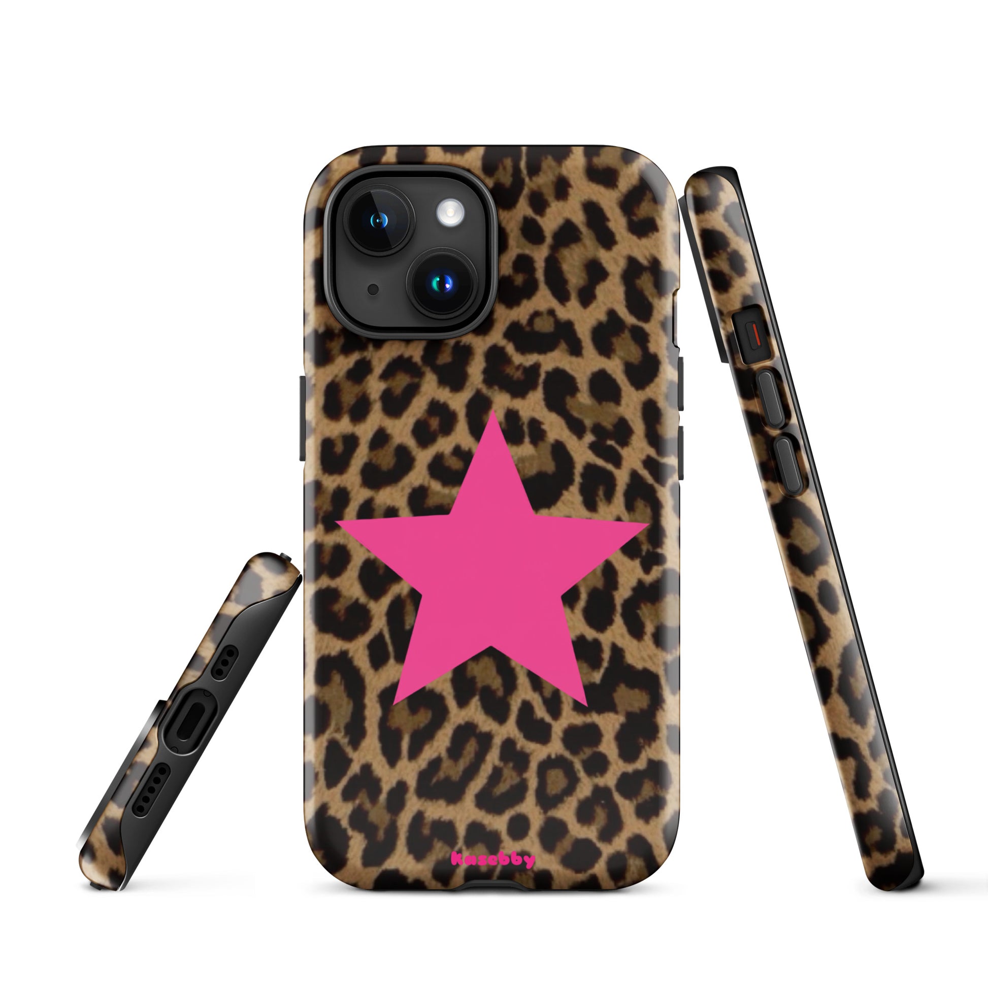 Leopard Print 2000s Mcbling Aesthetic Case For iPhone - kasebby